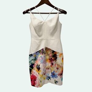 Black Halo Floral Dress Size 4